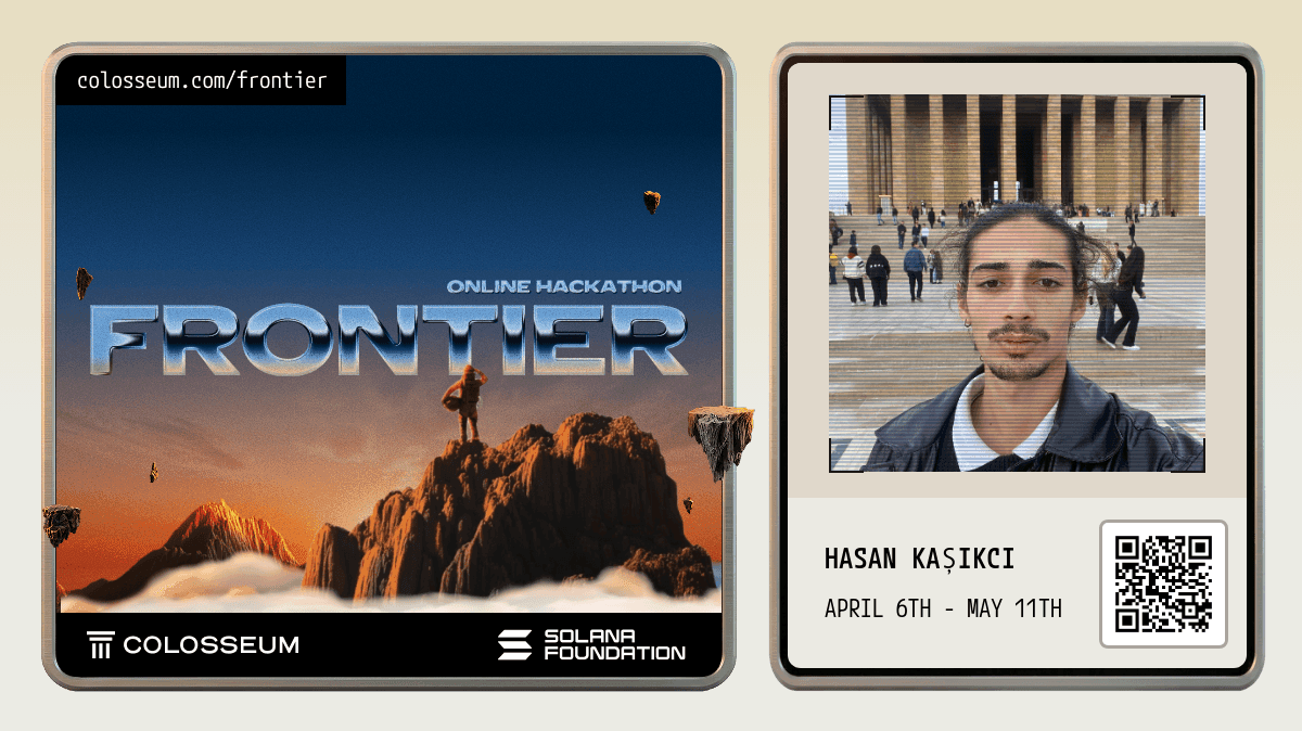 Frontier Colosseum proof badge