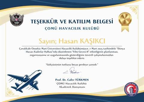 Dünya Havacı Kadınlar Haftası - Film Gecesi II
