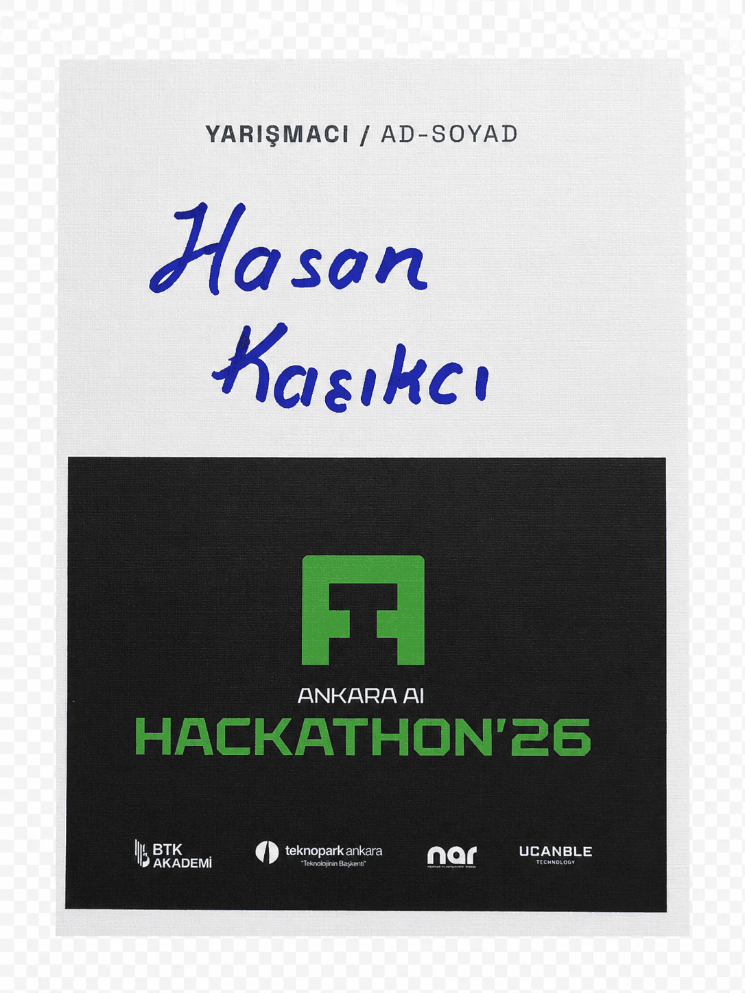 Ankara AI Hackathon 2026